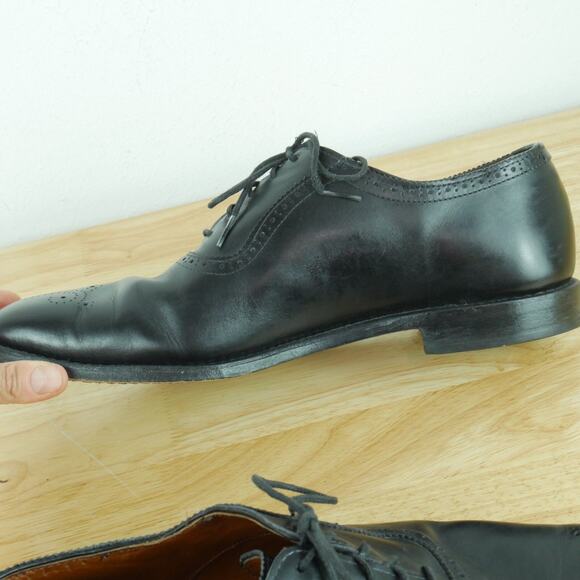 Allen Edmonds Cornwallis 12 Shoes Mens Black Leather Dress Shoes Oxford WEAR main image 8